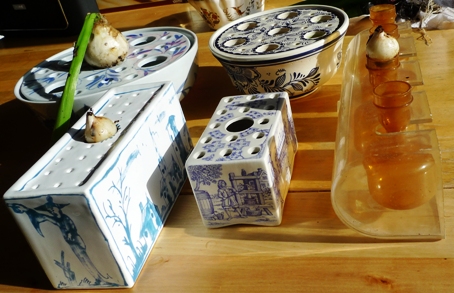 bulb bowls and flower bricks